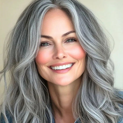 ⚡ Final Hours –🌷2026 New Lightweight & Breathable Wavy Hair Topper🐤